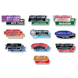 Chrome Polyester Auto Decal