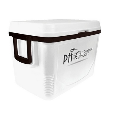 48-Quart NYC® Razor Cooler - White