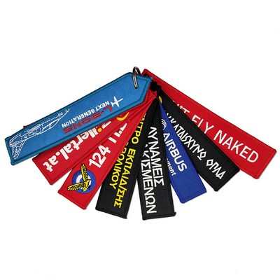 Tactile Fabric Keychain - Premium Marketing Tool