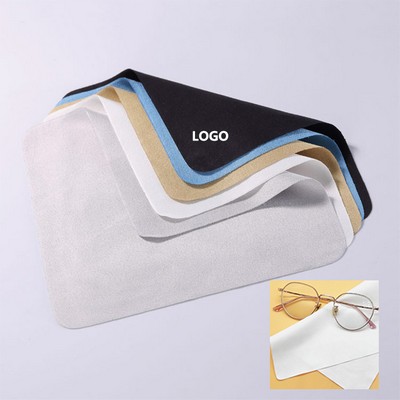 Soft Elegant Suede Glasses Cleaning Cloth