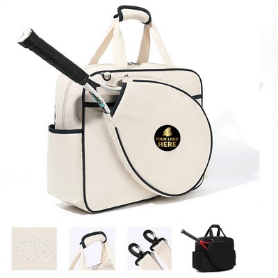 Sporty Pickleball & Tennis Tote With Shoulder Strap