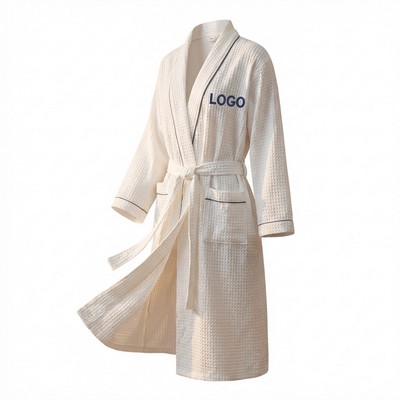 Unisex Waffle Bathrob