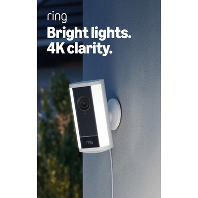 Spotlight Cam Pro Plug In (2nd Gen) - White) (4K)