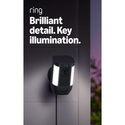 Spotlight Cam Pro Plug In - Black (2K)