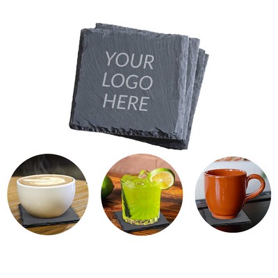 Custom Heat Resistant Slate 4" Placemat