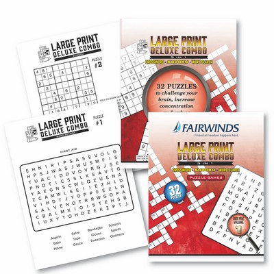 Large Print 3-1 Deluxe Combo Puzzles