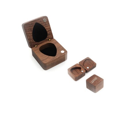 Wooden Guitar Pick Holder