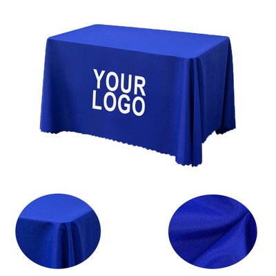 6' Polyester Custom Table Throw