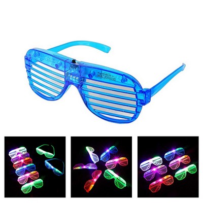 Plastic LED Light Up Sunglasses