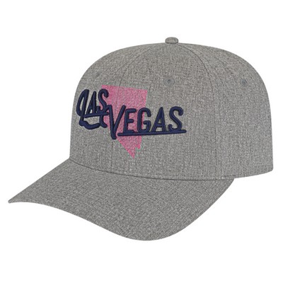 Flexfit 110® Ribbed Tri Blend Full Fabric Cap