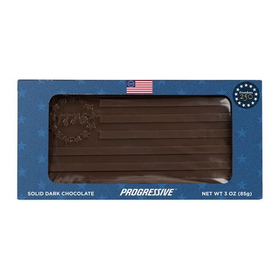 Freedom250- 3oz 1776 Flag Chocolate Bar
