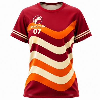 Women's Birdseye Mesh Short Sleeve T Shirt 160GSM