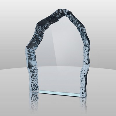 Small Blue Iceberg Award (6"x4 3/4"x1")