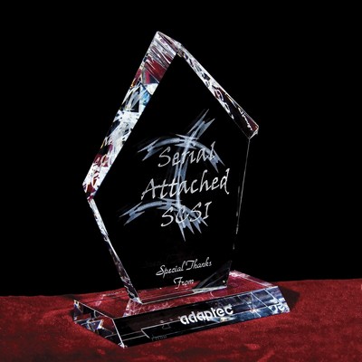 Summit Plaque w/3D Logo/Text (9")