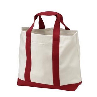 Port Authority® - Ideal Twill Two-Tone Shopping Tote
