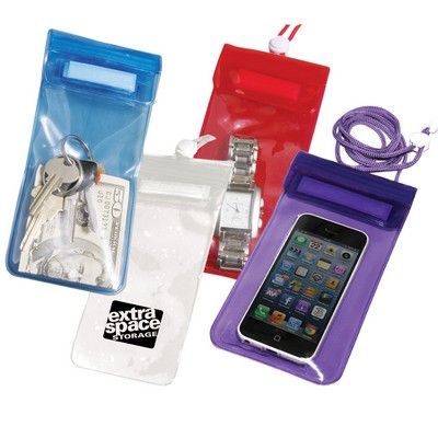 Waterproof Pouch for Cell Phone & Valuables