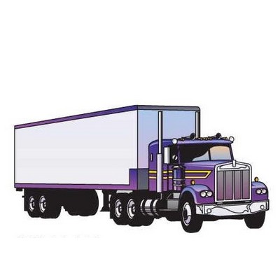 Diesel Truck Executive Magnet w/ Full Magnetic Back (3 Square Inch)
