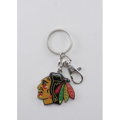Custom Key Rings 2" x 1" (Stainless Steel)