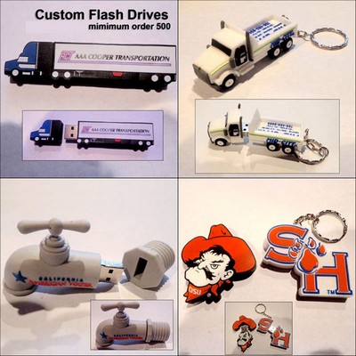Custom Flash Drive - 1 GB Memory