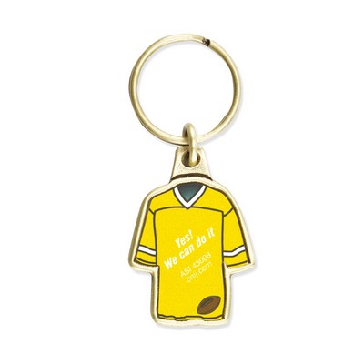 Express Football Jersey Key Chain (1.5" x 1.75")