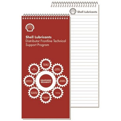 Imprinted Sheet Reporter Notebooks (4"x 8 ¼")