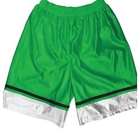 Youth 7" Inseam Cool Mesh Athletic Short w/ Contrast Bottom Panel & Piping
