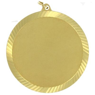 2 3/8" Diamond Cut Border Die Cast Medal Frame for 2" Insert