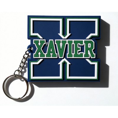 4" Custom 3D PVC Keychain