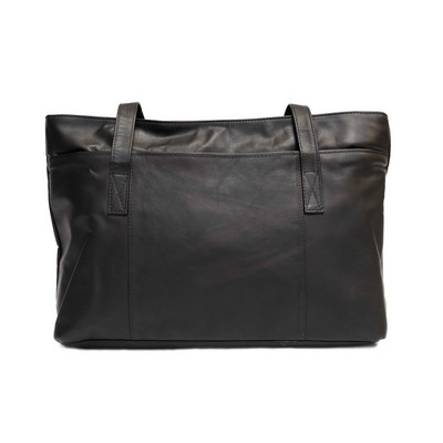 Ashlin® Designer Melia Ladies Classic Black Tote Bag