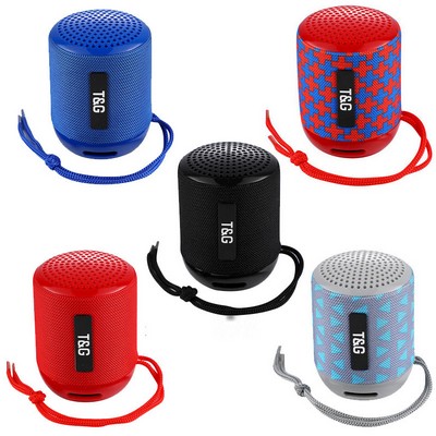 Tower Shape Art-Cloth Speaker w/String