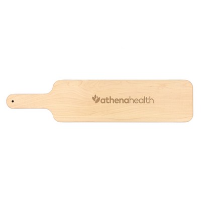 4 1/2" x 20" Maple Paddle Cutting Board
