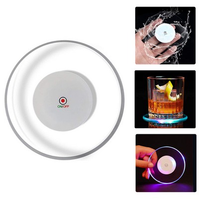 LED Cocktail Coaster (5.12" x 0.2")