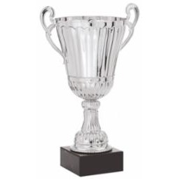 15" Assembled Metal Silver Cup Trophy