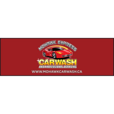 2' x 6' 9 Oz. Mesh Scrim Vinyl Banner