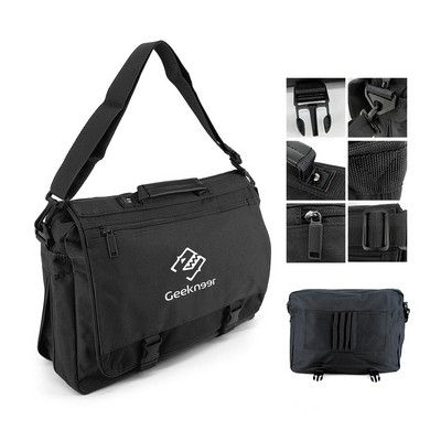 Bolster Expandable Messenger Bag