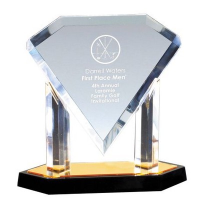 Diamond Acrylic Plaque 12"H