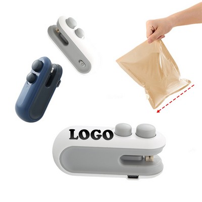 2" 1 Mini Bag Sealer With Blade And Magnetic Back Design