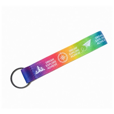 Custom Sublimated Wrist Lanyard