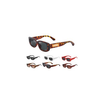 Rectangle Sunglasses for Women Trendy Y2k Retro