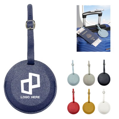 Round Golf Bag Tag
