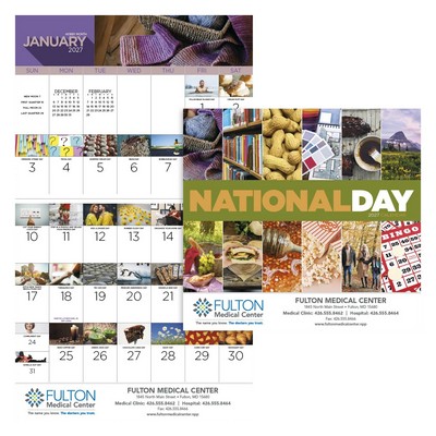13 Month National Day - Stapled