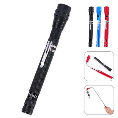 Telescopic Flexible Magnetic LED Flashlight