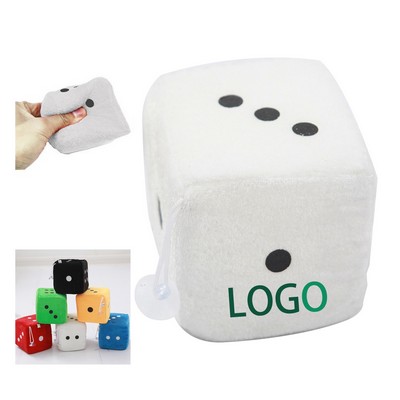 4" Fuzzy Dice