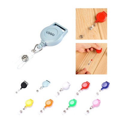 Retractable ID Badge Reel