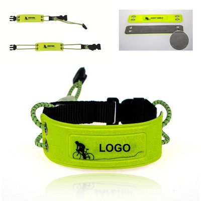 Outdoor Lightweight Adjustable Elastic Reflective Ankle band