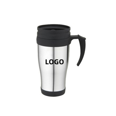14 Oz. Double Wall Stainless Steel Travel Mugs