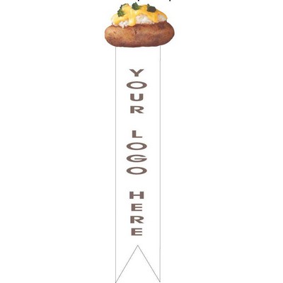 Baked Potato Bookmark w/ Black Back