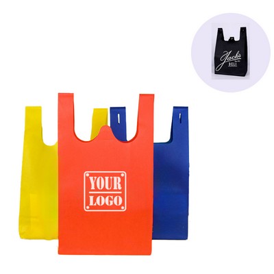 Eco-Friendly Reusable Non-Woven T-shirt Bag