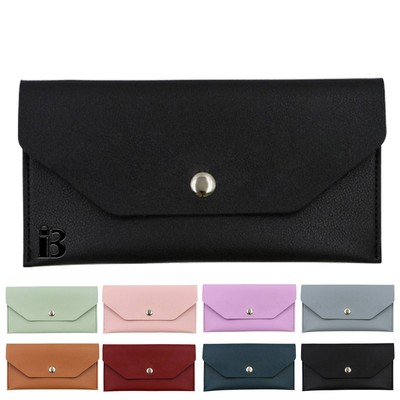 Leather Envelope Wallet Card Holder