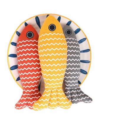 Simulated Catnip Fish Cat Toy